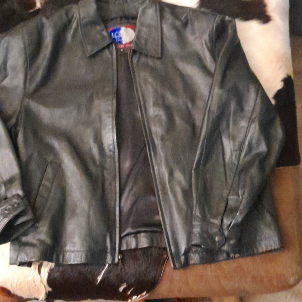 Lobi lobi leather jacket